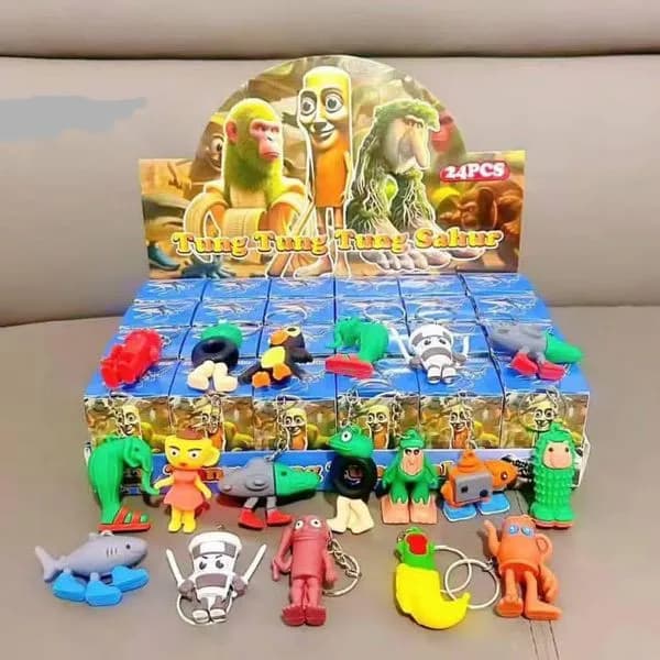 Zabawki Unboxing Brelok Brainroot