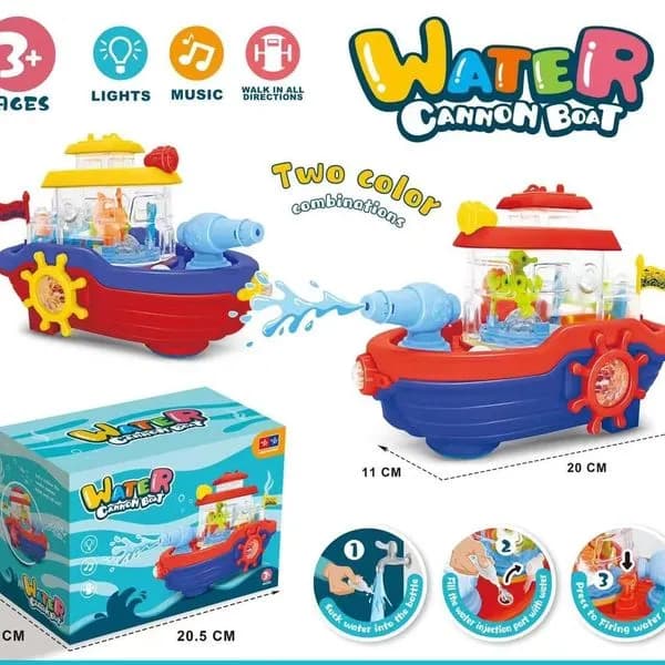 Zabawki Water Cannon Boat