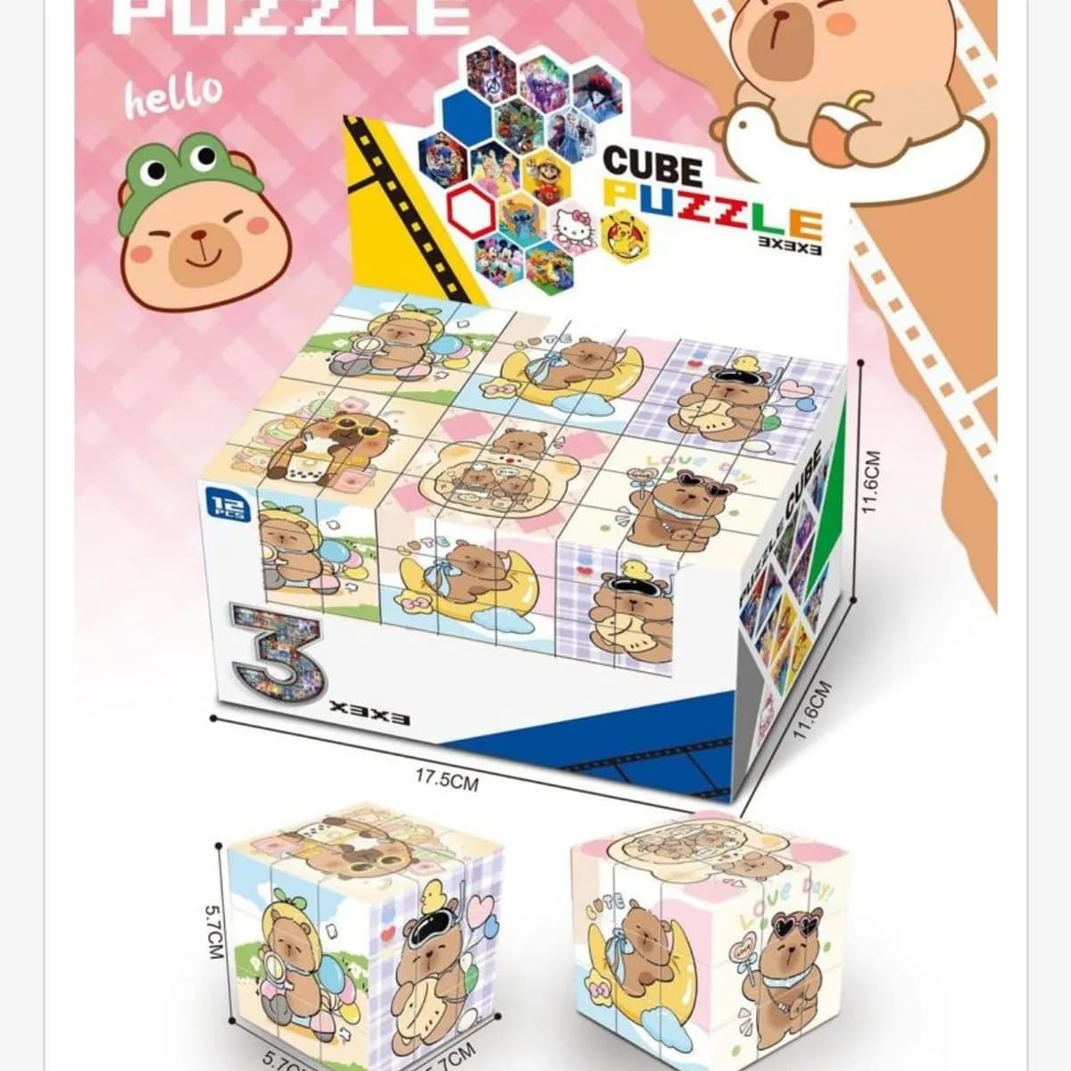 Zabawki Kostka Rubika Kapibara