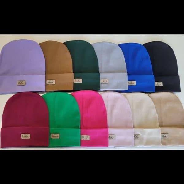 Czapka damska dziecięca z naszywką LGC mix kolorów 10szt