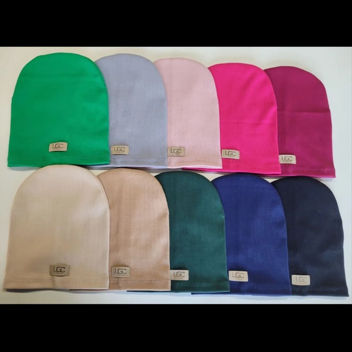 Czapka damska beanie prążkowana LGC Vogue - mix kolorów