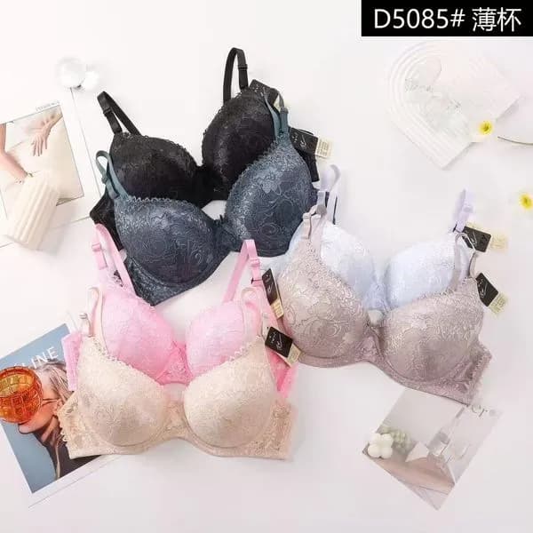 Biustonosze damskie koronkowe TEYI D5085, mix kolorów, 12 szt.