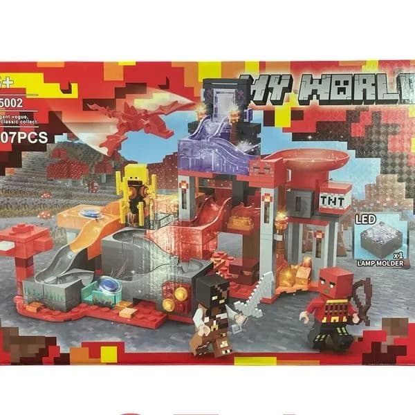 Klocki My World 407PCS T5002 Zestaw z Podświetleniem LED