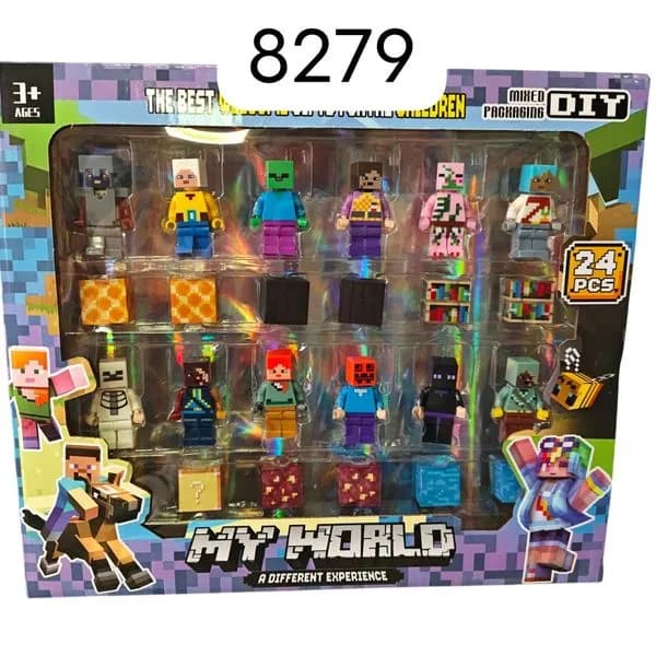 Figurki Minecraft Magnetyczny