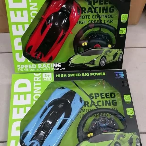 Sterowany Samochód Speed Racing z Kierownicą, Mix Kolorów