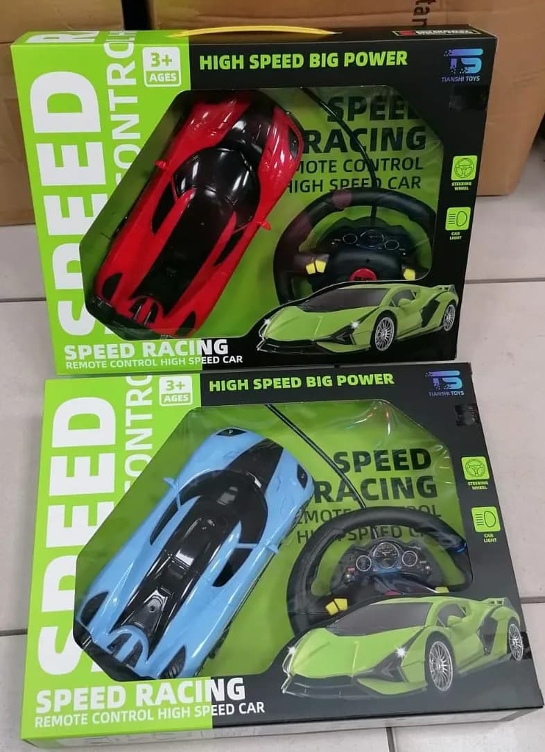 Sterowany Samochód Speed Racing z Kierownicą, Mix Kolorów