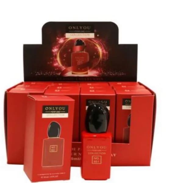 Perfumy Only You Collection 30ml No. 851 Czerwone - 12 szt.