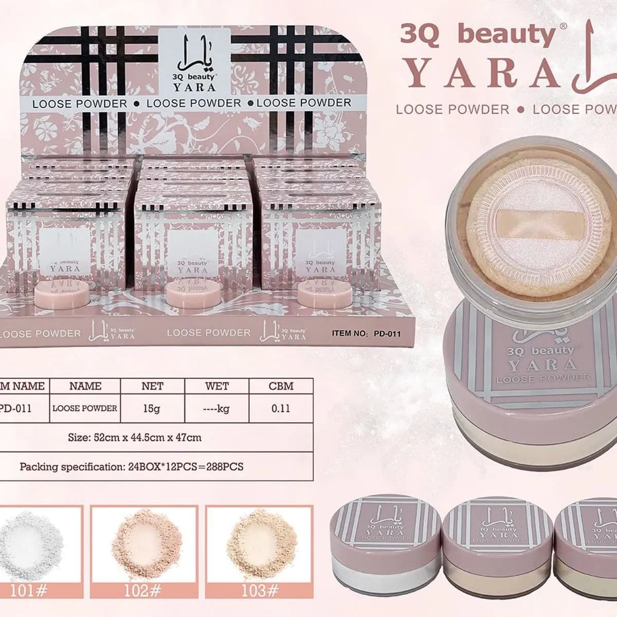 Puder Ultrawalający Makijaż YARA 15g