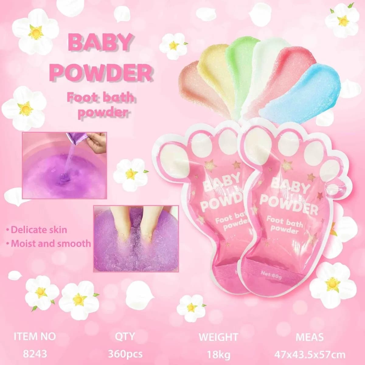 Puder do Kąpiel Stóp