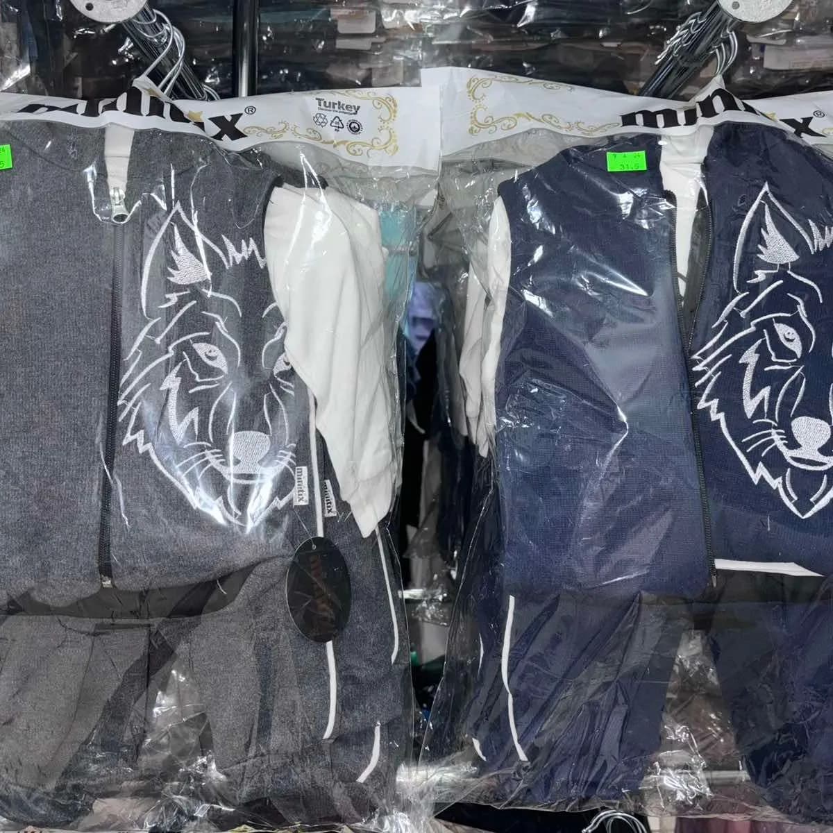 Komplety Dresowe Dziecięce 9-24M MAX Wilk