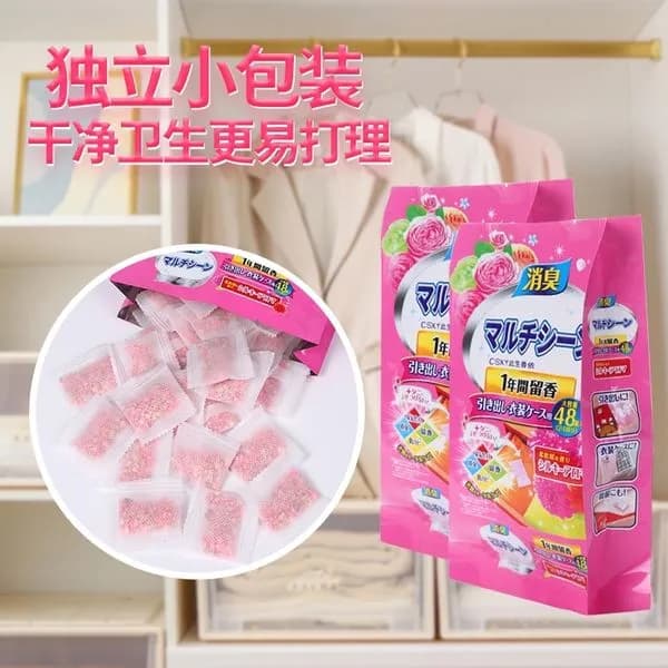 Odświeżacz Zapachowy do Szaf &amp; Szafek na Buty 48PCS