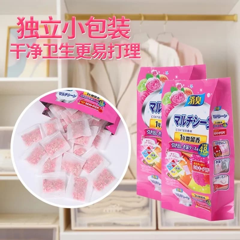 Odświeżacz Zapachowy do Szaf & Szafek na Buty 48PCS