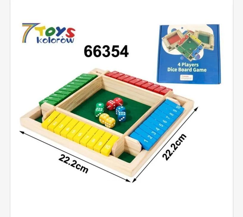 Zabawki Dice Board Game