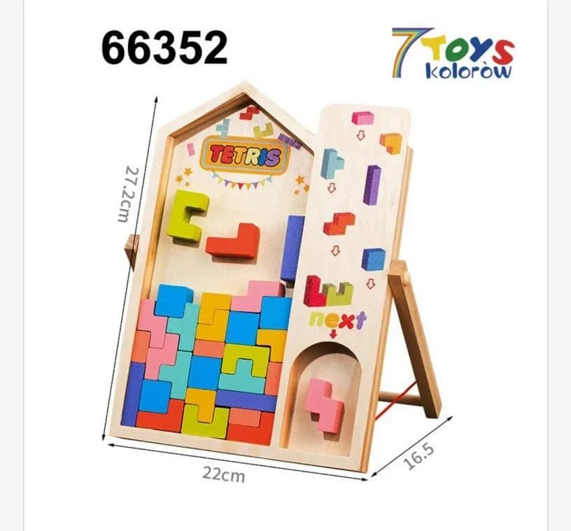 Zabawki Drewniane Tetris