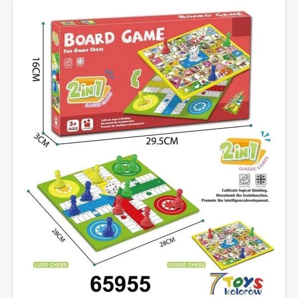 Zabawki Board Game 2in1