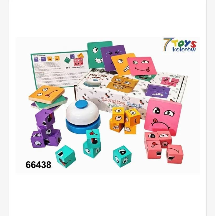 Zabawki Expression Puzzle Building