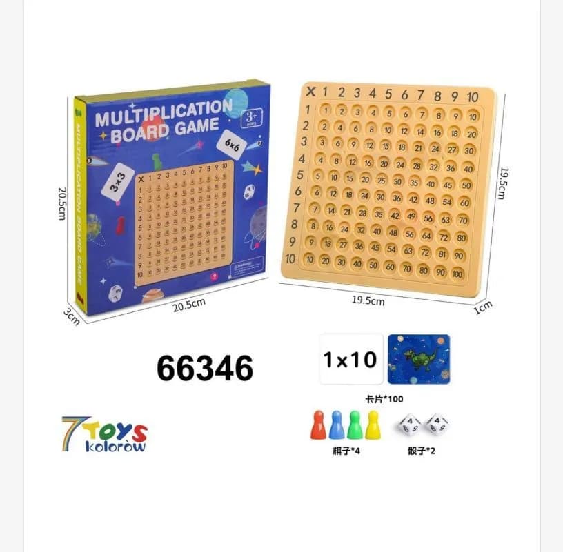 Zabawki Multiplication Board Game