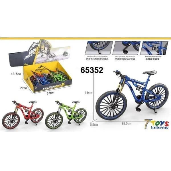 Zabawki Metal Rowery