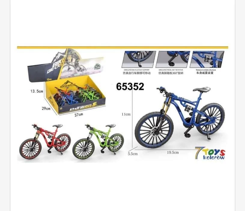 Zabawki Metal Rowery