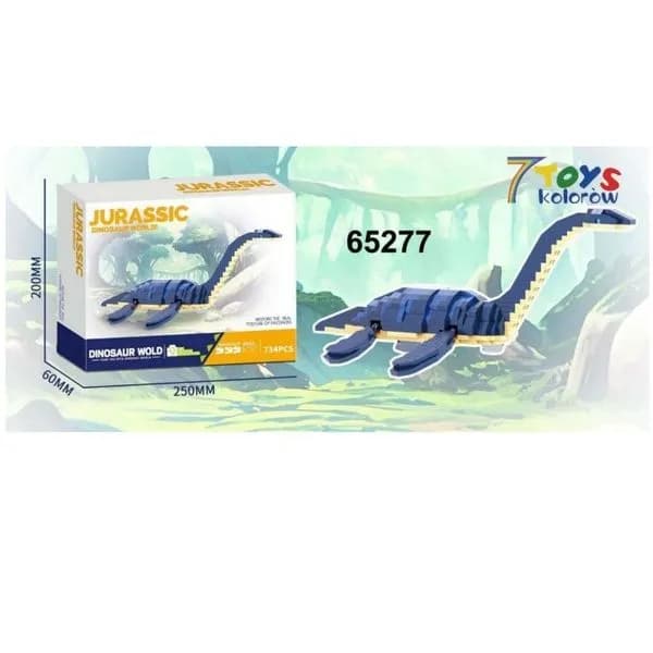 Zestaw klocków Jurassic World Plesiozaur 65277 250x60mm