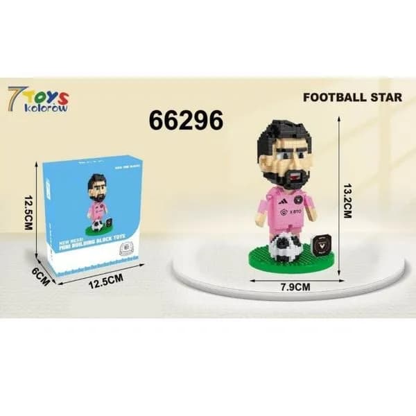 Zestaw klocków Football Star 66296 Mube Brick Toys