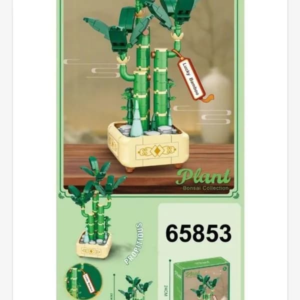 Zestaw klocków LEGO Lucky Bamboo 65853 kwiaty bambus