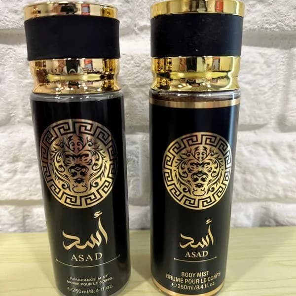 Mgiełka do ciała Asad 250ml + 75ml, opak. 6 szt