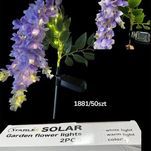 Kwiaty Ogrodowe Solarny 2PCS