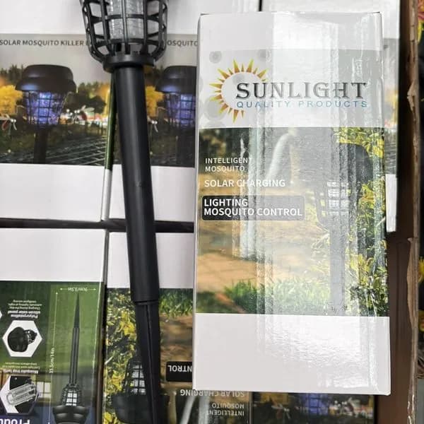 Lampka Ogrodowa Solarna na Komary 2PCS 35cm