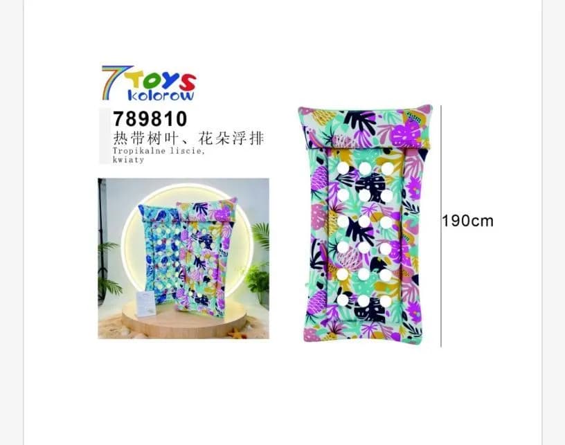 Mata dmuchana do basenu 190cm 7Toys 78910