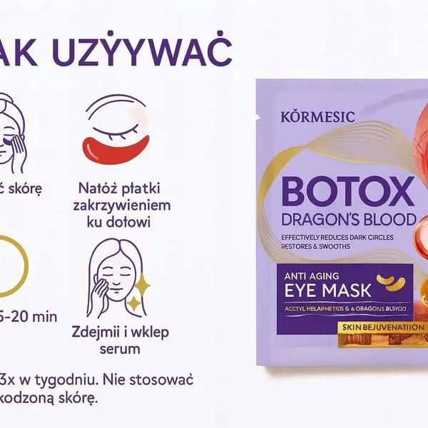 Maska pod Oczy Kormesic
