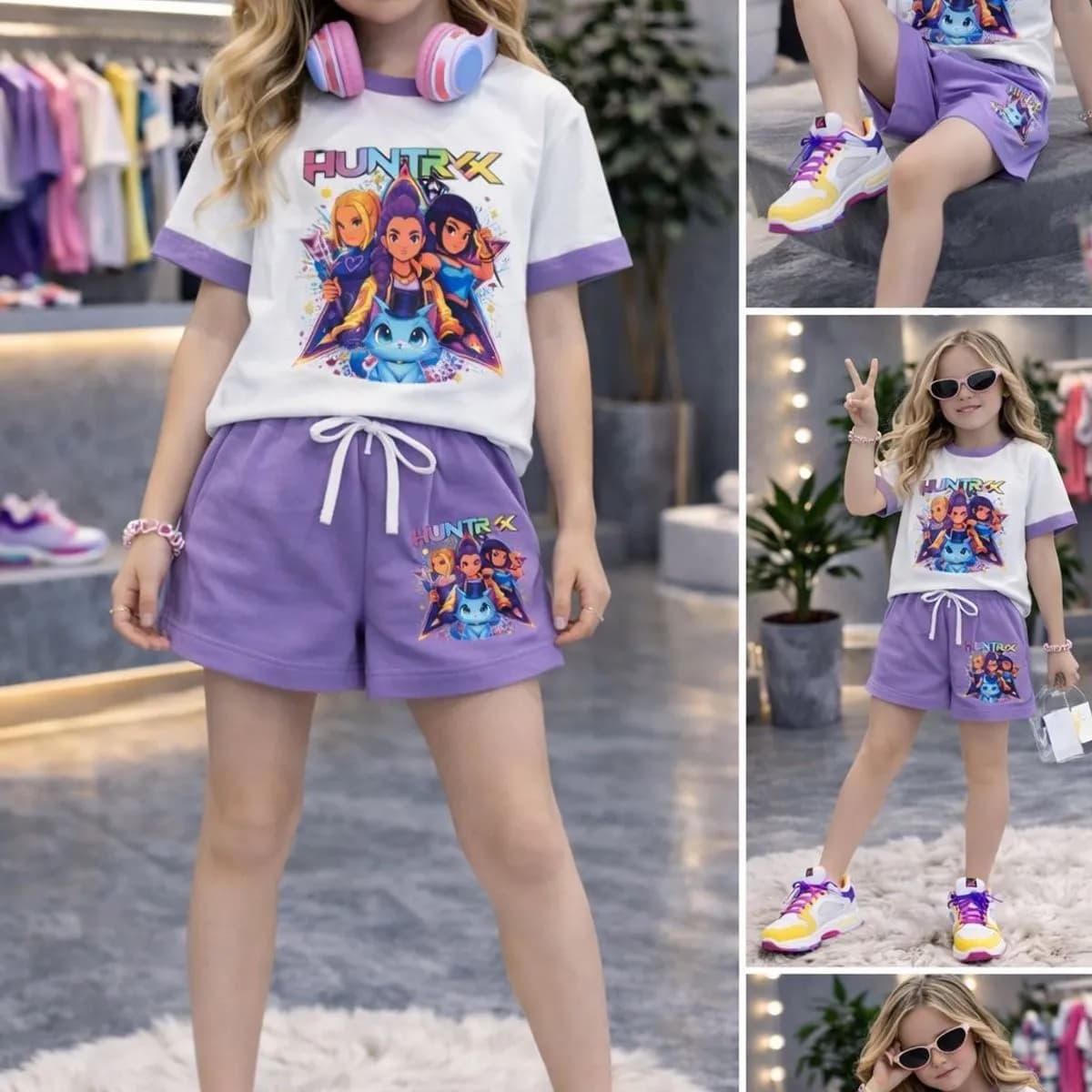 Komplet Odzież dla Dzieci 4-14L Bawełna