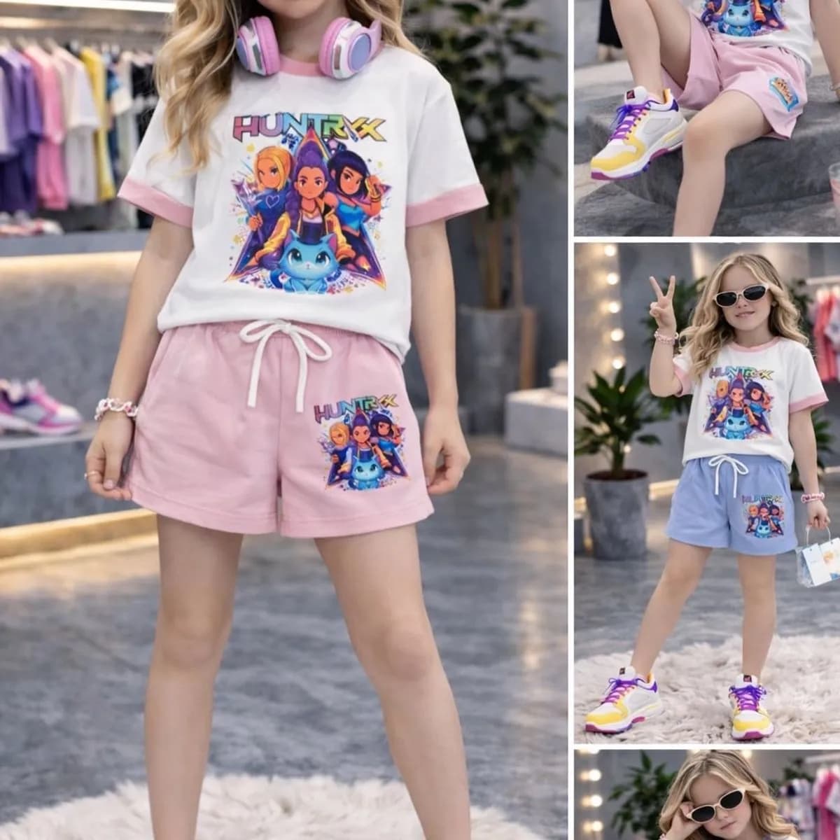 Komplet Odzież dla Dzieci 4-14L Bawełna