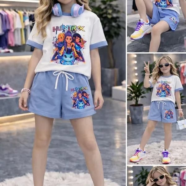 Komplet Odzież dla Dzieci 4-14L Bawełna