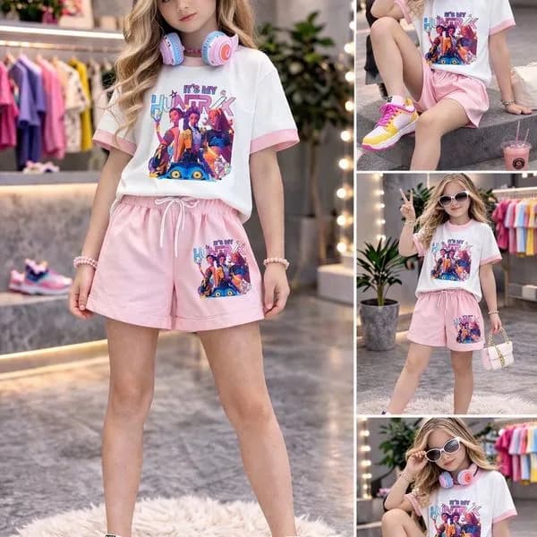 Komplet Odzież dla Dzieci 4-14L Bawełna