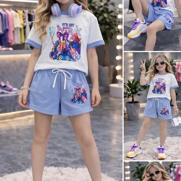 Komplet Odzież dla Dzieci 4-14L Bawełna