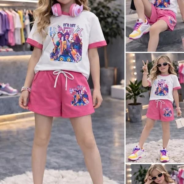 Komplet Odzież dla Dzieci 4-14L Bawełna