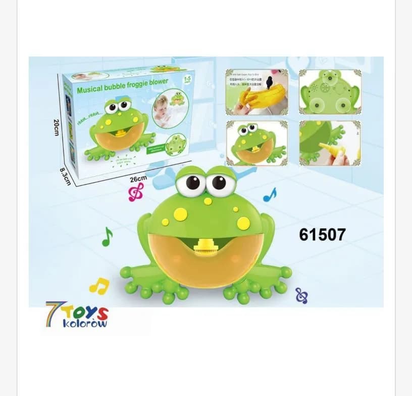 Zabawki Bubble Froggie