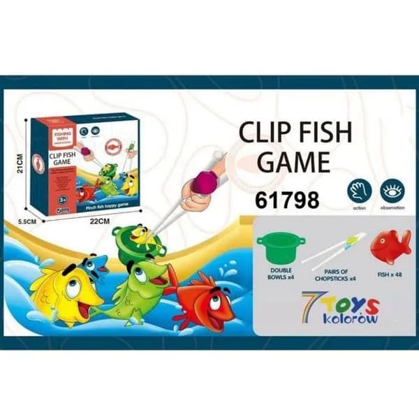 Zabawki Clip Fish Game