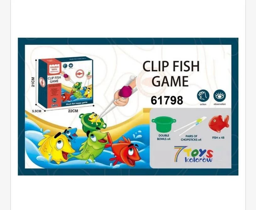 Zabawki Clip Fish Game
