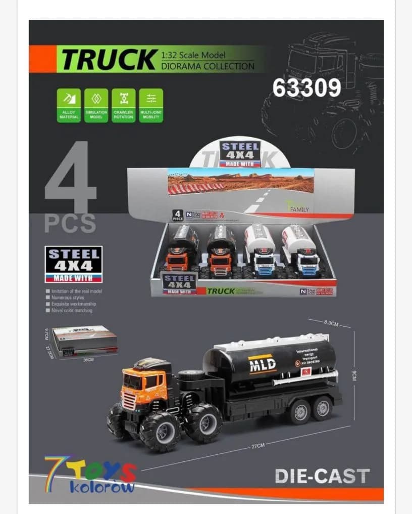 Zabawki Samochod Truck Steel