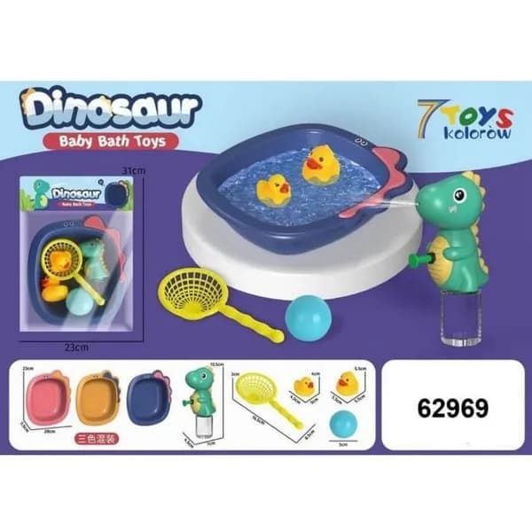 Zabawki Dinosaur Baby Bath Toys