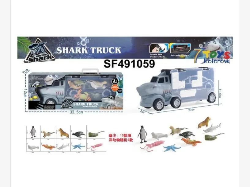 Zabawki Samochod Shark Truck