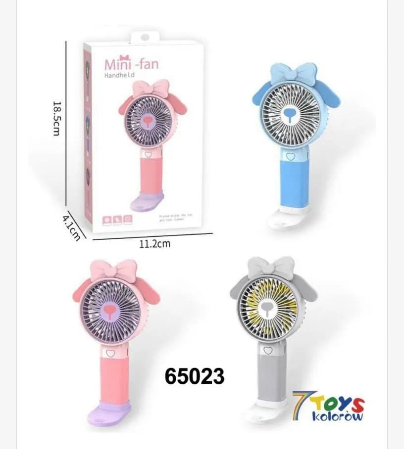 Zabawki Mini Wiatrak Elektryczny