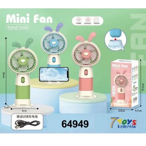 Zabawki Mini Wiatrak Elektryczny