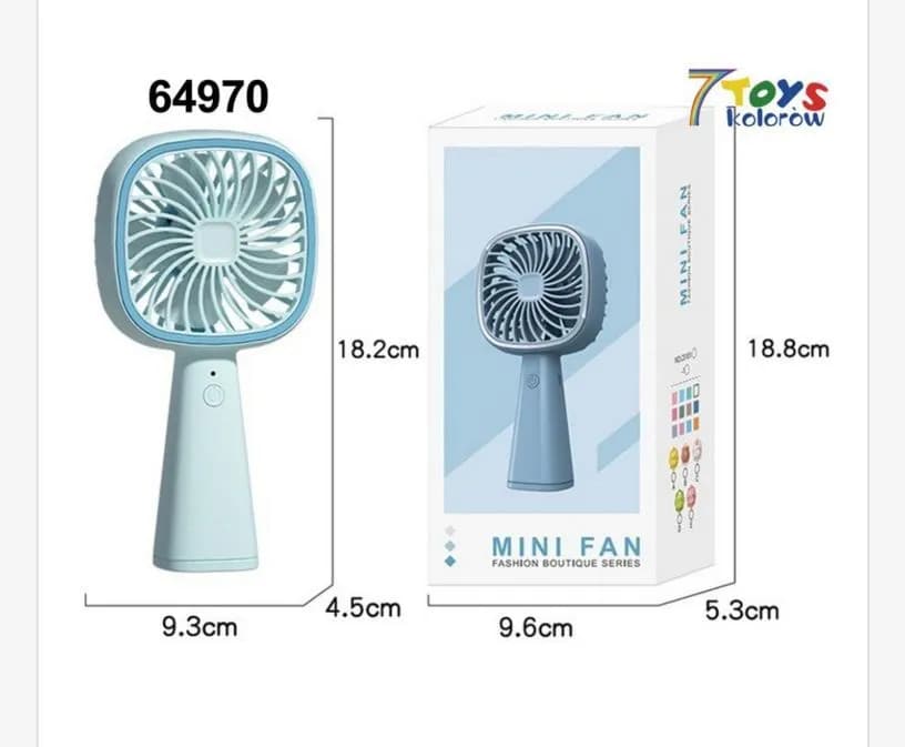 Zabawki Mini Wiatrak Elektryczny