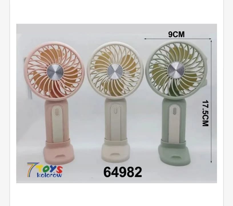 Zabawki Mini Wiatrak Elektryczny