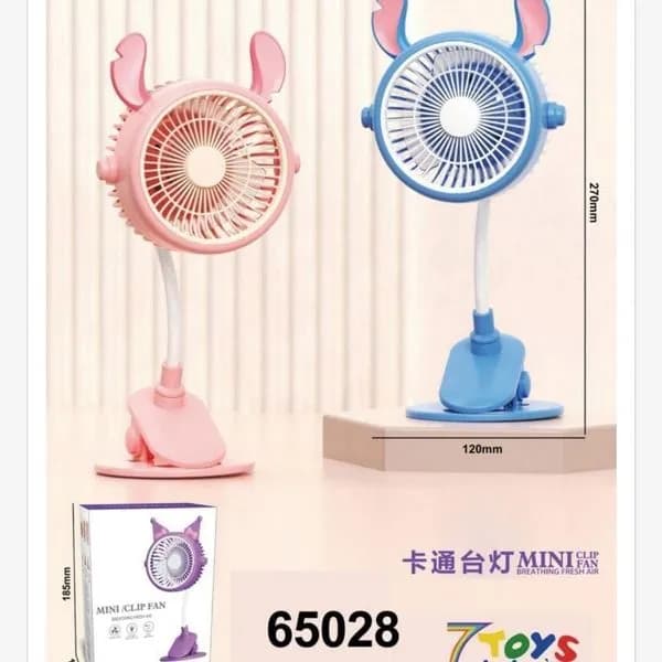 Zabawki Mini Wiatrak Elektryczny