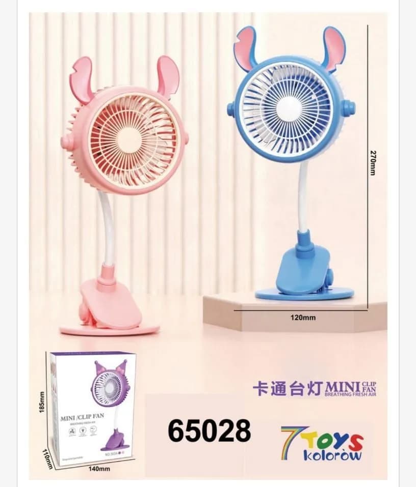 Zabawki Mini Wiatrak Elektryczny