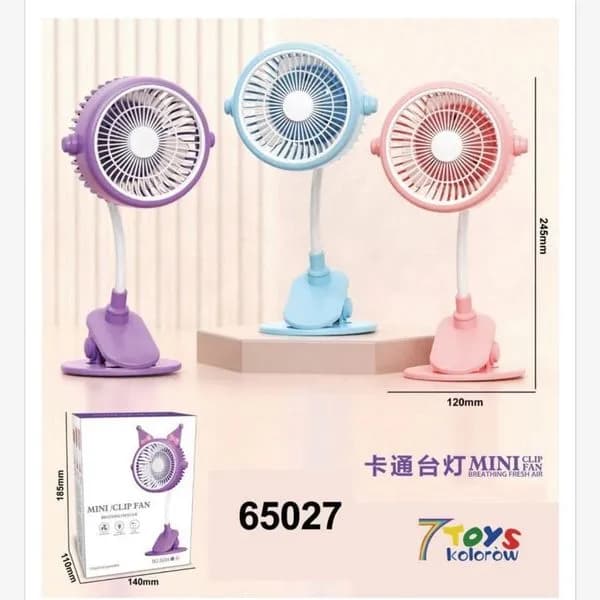 Zabawki Mini Wiatrak Elektryczny